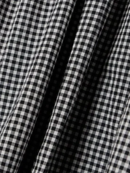 Doen Monochrome Check Midi Dress - Picture 5 of 7